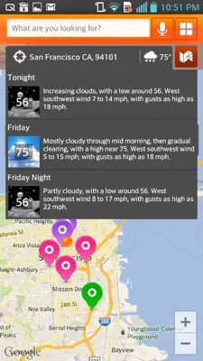 Metro411 android App screenshot 1